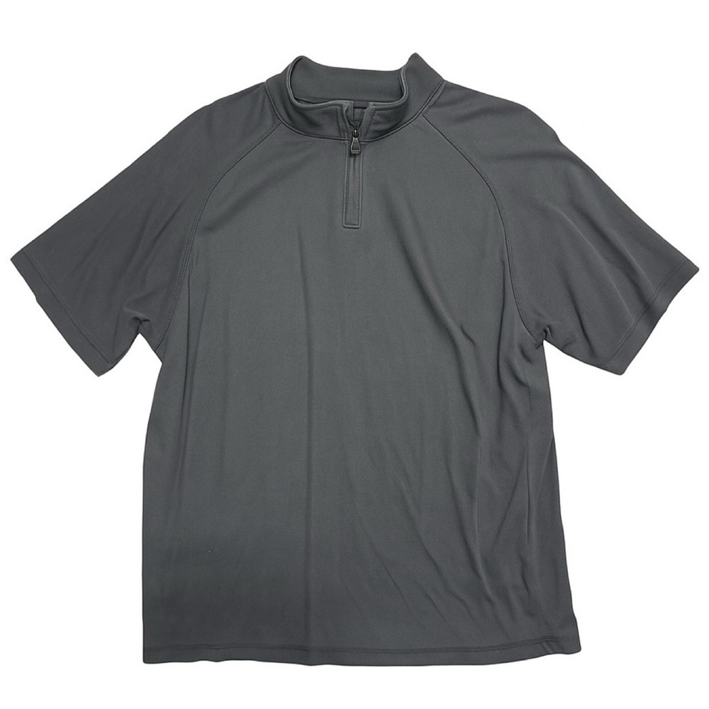Nike Black Quarter Zip Short Sleeve Shirt